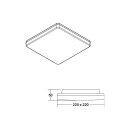 Brumberg 12513073 LED-Anbauleuchte 230 V AC, 10 / 15 W
