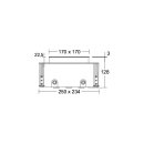 Brumberg 14676223 LED-Bodeneinbauleuchte 230 V AC