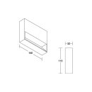 Brumberg 60119103 LED-Wandanbauleuchte