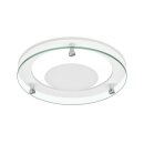 Brumberg 81221070 Abdeckring weiss matt Glas zu 12564