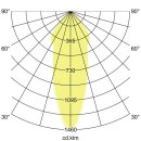Brumberg 12647173DW LED-Einbaudownlight OBIRA Struktursilber