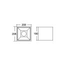Brumberg 43644164DA LED-Anbaudownlight