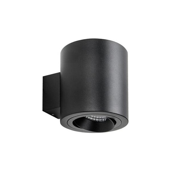 Brumberg 45208180 Wand-Anbaumodul rund strukturschwarz