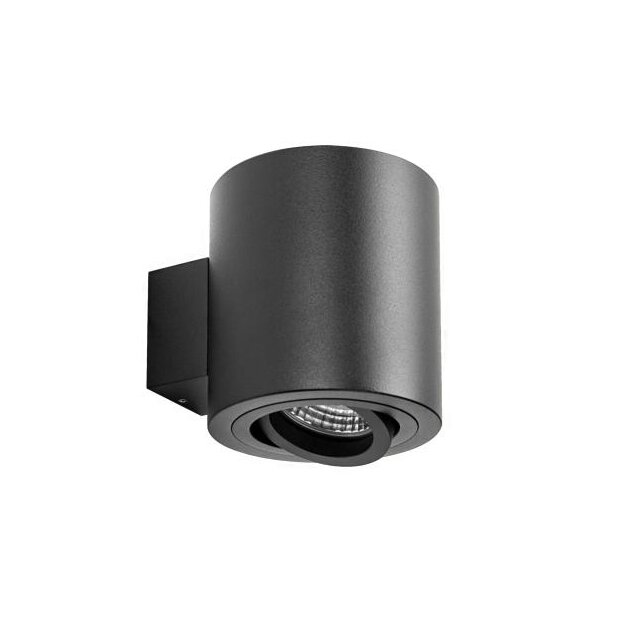 Brumberg 45206180 Wand-Anbaumodul rund strukturschwarz