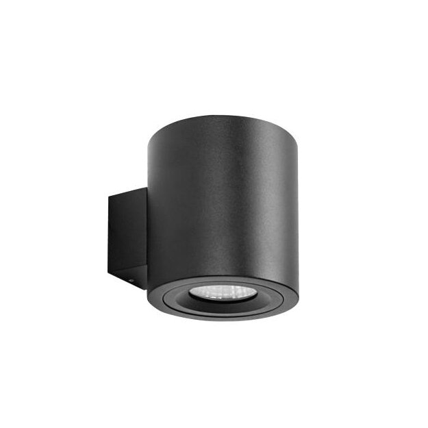 Brumberg 45207180 Wand-Anbaumodul rund strukturschwarz