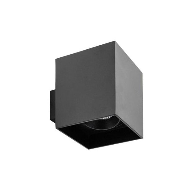 Brumberg 45205180 Wand-Anbaumodul quadratisch struktur schwarz
