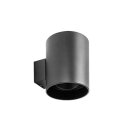 Brumberg 45202180 Wand-Anbaumodul rund strukturschwarz