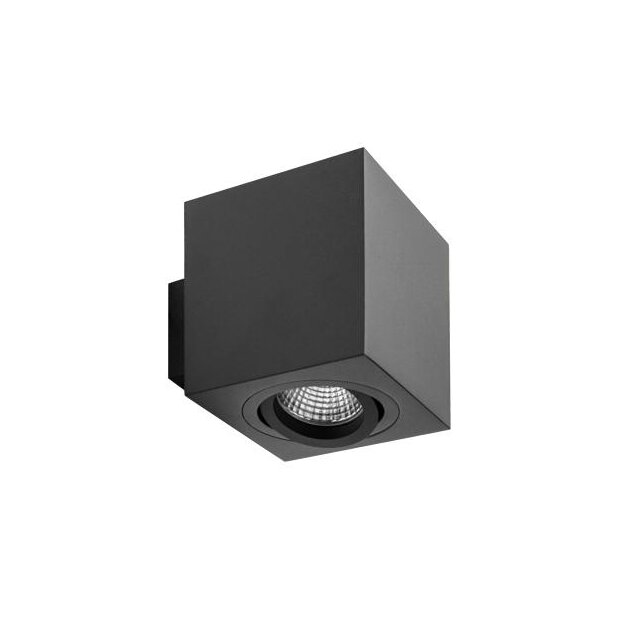 Brumberg 45210180 Wand-Anbaumodul quadratisch struktur-schwarz