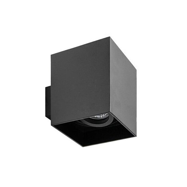 Brumberg 45203180 Wand-Anbaumodul quadratisch struktur schwarz
