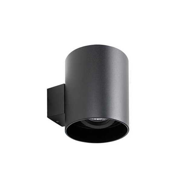 Brumberg 45200180 Wand-Anbaumodul rund strukturschwarz