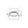 Brumberg 12461083 LED-Einbaustrahler 350 mA, 6 W