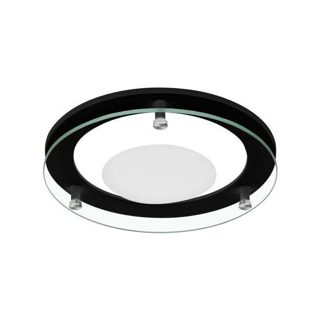 Brumberg 81222080 Abdeckring schwarz matt Glas zu 12565
