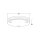 Brumberg 81222080 Abdeckring schwarz matt Glas zu 12565