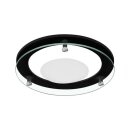 Brumberg 81223080 Abdeckring Glas zu 12567 schwarz matt