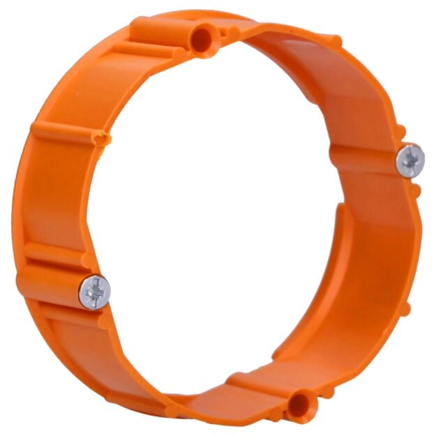 Kaiser 9155-62 Hohlwand Putzausgleich-Ring h=20 mm Schraubabstand 60 mm mit Geräteschrauben