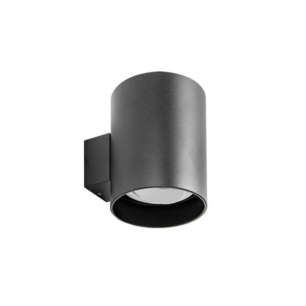 Brumberg 45202560 Wand-Anbaumodul rund struktur-schwarz / struktur-weiß