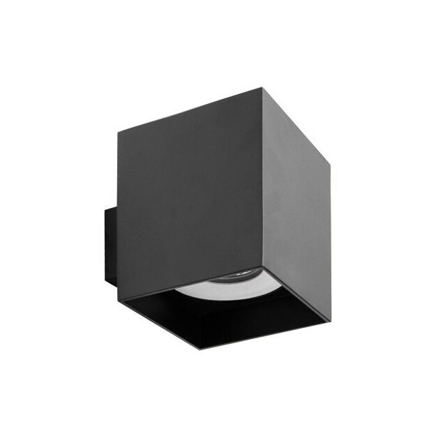 Brumberg 45204560 Wand-Anbaumodul quadratisch struktur schwarz / ws