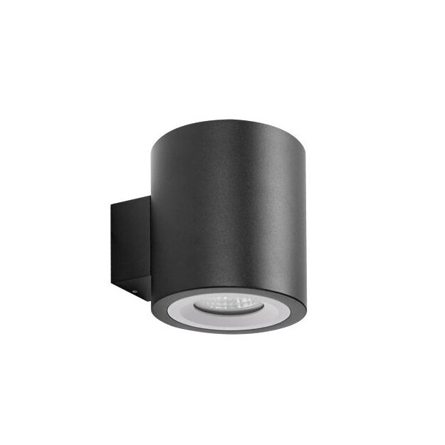 Brumberg 45207560 Wand-Anbaumodul rund struktur schwarz / struktur weiß
