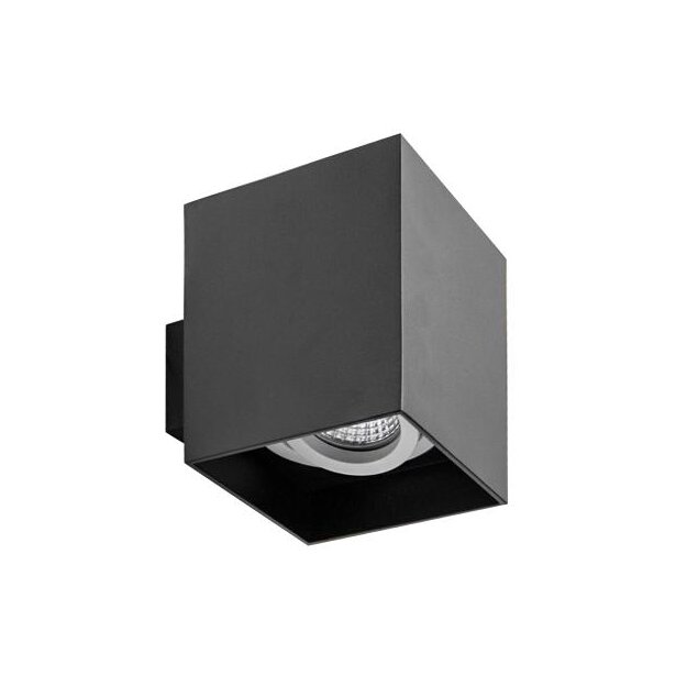 Brumberg 45203560 Wand-Anbaumodul quadratisch struktur schwarz / ws