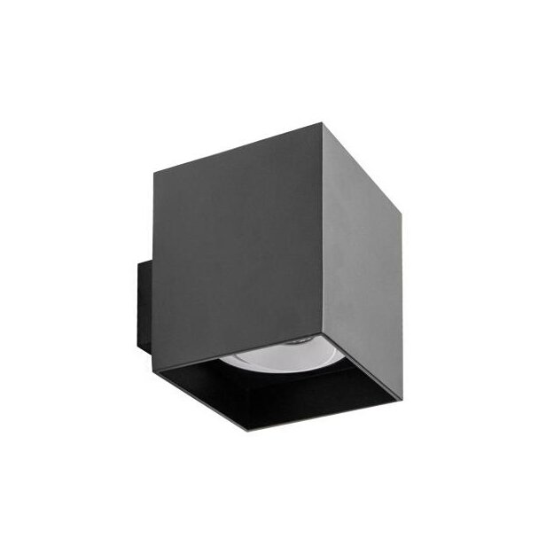 Brumberg 45205560 Wand-Anbaumodul quadratisch struktur schwarz / ws