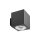 Brumberg 45212560 Wand-Anbaumodul quadratisch struktur schwarz/ws