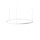 Brumberg 84070173MT LED-Pendel-Ring, D=800mm, Matter, 3.00