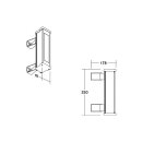 Brumberg 60832644 LED-Anbau-Wallwasher 4.000K