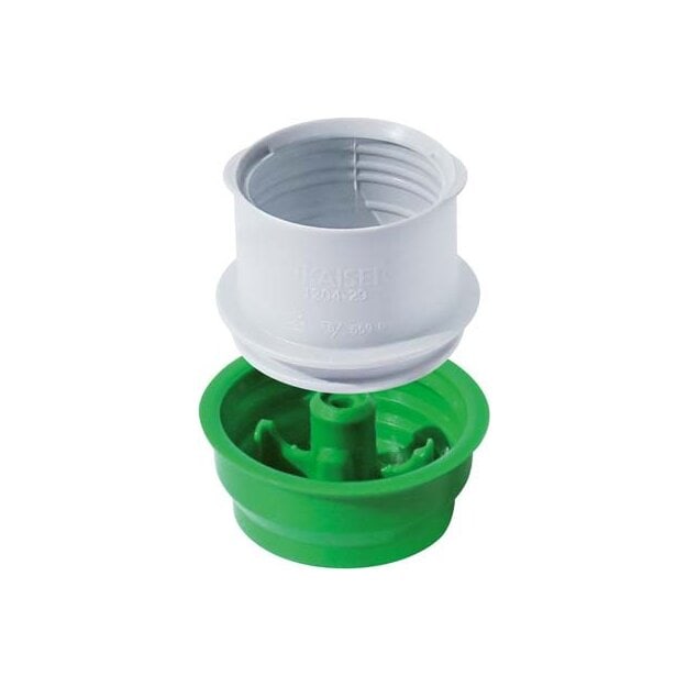 Kaiser 1204-29 Betonbau End- und Übergangstülle für M32 Rohre mit Putzhaut 2-teilig Ø 41 x 41 mm