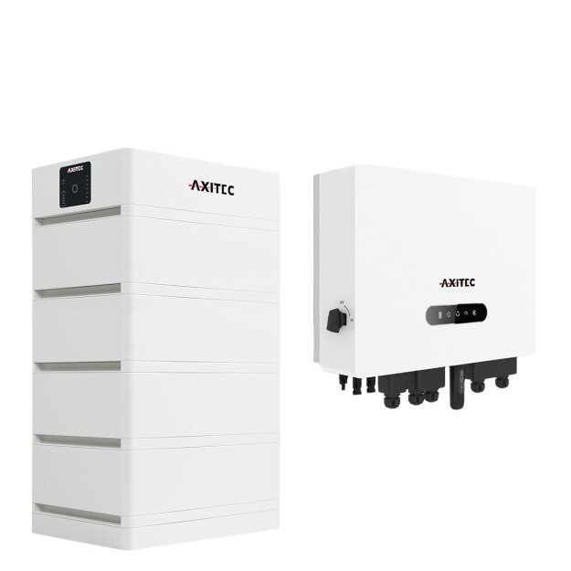 AXITEC  AXIstorage Li SV1 13.5 + AXIhycon 8H HV-Speichersystem, 13,5 kWh nutzbar, 3-phasig (4x AY10731 + 1x AY10786 + 1x AY10823)