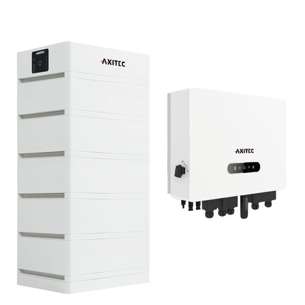 AXITEC  AXIstorage Li SV1 16.9 + AXIhycon 10H HV-Speichersystem, 16,9 kWh nutzbar, 3-phasig (4x AY10730 + 1x AY10785 + 1x AY10824)