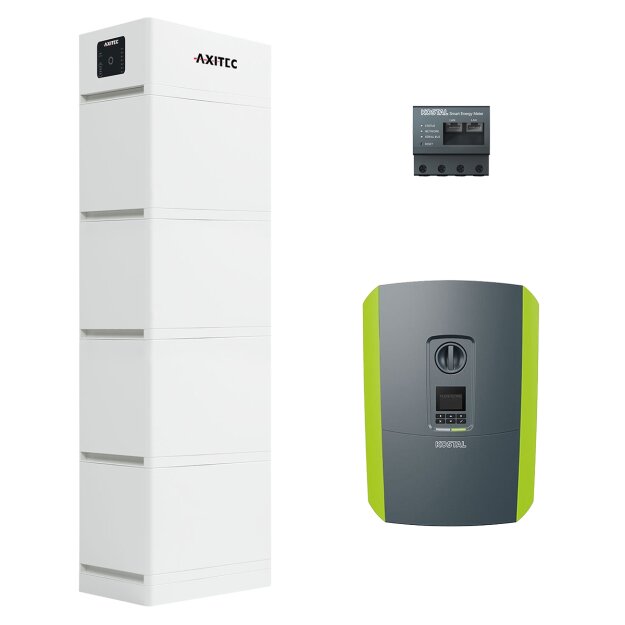 AXITEC + Kostal AXIstorage Li SV2 10.1 + Plenticore Plus 10 G2 HV-Speichersystem + Wechselrichter Set (4x AXITEC-AY10731 + AY10786) + (Kostal-10537876 + 10535118)