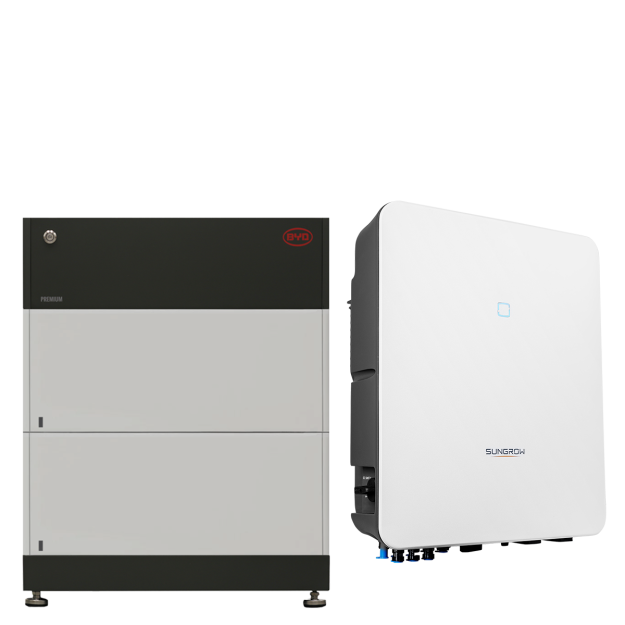 BYD + Sungrow: B-BOX HVS 5.1 (2x Batteriemodul + 1x Batteriesteuergerät) + Sungrow SH6.0RT