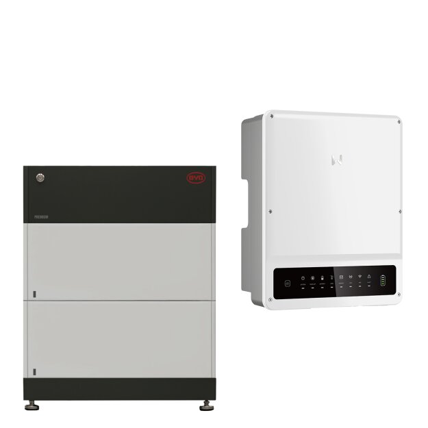 BYD + Goodwe  BYD HVS 5.1 + GW 10KN-ET PLUS HYBRID-WR HV-Speichersystem, 5,12 kWh nutzbar, 3-phasig