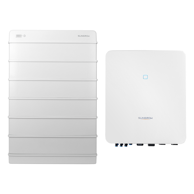 Sungrow SBR192 V13.2 (6x SBR V13.2 + Batteriesteuergerät) + SH20T-V11 HV-Speichersystem, 19,2 kWh