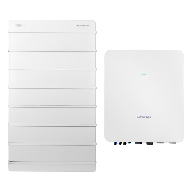Sungrow SBR224 V13.2 (7x SBR V13.2 + Batteriesteuergerät) + SH20T-V11 HV-Speichersystem, 22,4 kWh