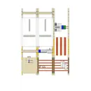 Hager UF33WBW41 Wandler-und Messfeld Univ.N...