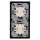 Jung Serie A Komplett-Set Schwarz: 2x 506U Wippschalter Universal + 2x A590SW Wippe + A5582BFSW 2-fach Rahmen