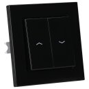 Jung Jalousieschalter Set Schwarz Serie A mit AC581SW...