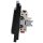 Jung Jalousieschalter Set Schwarz Serie A mit AC581SW Rahmen 1fach + 509VU Jalousie-Wippschalter + A595PSW Wippe f. Jalousie-Schalter/-Taster (Duroplast)
