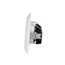 Jung SCHUKO Set Alpinweiß Serie A AS582WW Rahmen 2-fach + 2x A1520WW SCHUKO® Steckdose