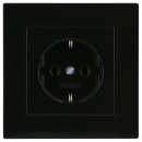 Jung Serie A Komplett-Set Schwarz: A1520SW SCHUKO...