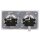 Jung SCHUKO Set Alpinweiß Serie A AS582WW Rahmen 2-fach + 2x A1520KIWW SCHUKO® Steckdose mit Berührungsschutz