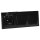 Jung Schuko Set Schwarz Serie A AC583SW Rahmen 3-fach + 3x A1520KLSW SCHUKO® Steckdose mit Klappdeckel