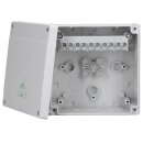 Spelsberg 81042001 Abzweigkasten Schutzart IP66 max. Leiterquerschnitt 10² Schlagfestigkeit IK07 Schutzklasse II Ui 690V AC Ui 690V DC DLG VDE halogenfrei Abox 100-10²