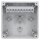 Spelsberg 81042001 Abzweigkasten Schutzart IP66 max. Leiterquerschnitt 10² Schlagfestigkeit IK07 Schutzklasse II Ui 690V AC Ui 690V DC DLG VDE halogenfrei Abox 100-10²