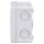 Spelsberg 80240001 Abzweigkasten Schutzart IP66 max. Leiterquerschnitt 2,5mm² Schlagfestigkeit IK07 Schutzklasse II Ui 1000V AC Ui 1000V DC DLG VDE halogenfrei Abox 025-L