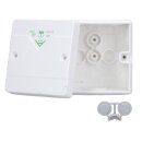 Spelsberg 80210001 Abzweigkasten Schutzart IP66 max. Leiterquerschnitt 25² Schlagfestigkeit IK07 Schutzklasse II Ui 1000V AC Ui 1000V DC DLG VDE halogenfrei Abox 025-L/w