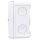 Spelsberg 80210001 Abzweigkasten Schutzart IP66 max. Leiterquerschnitt 25² Schlagfestigkeit IK07 Schutzklasse II Ui 1000V AC Ui 1000V DC DLG VDE halogenfrei Abox 025-L/w