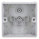 Spelsberg 80442001 Abzweigkasten Schutzart IP66 max. Leiterquerschnitt 4² Schlagfestigkeit IK07 Schutzklasse II Ui 400V AC Ui 400V DC DLG VDE halogenfrei Abox 040-4²