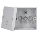 Spelsberg 80442001 Abzweigkasten Schutzart IP66 max. Leiterquerschnitt 4² Schlagfestigkeit IK07 Schutzklasse II Ui 400V AC Ui 400V DC DLG VDE halogenfrei Abox 040-4²